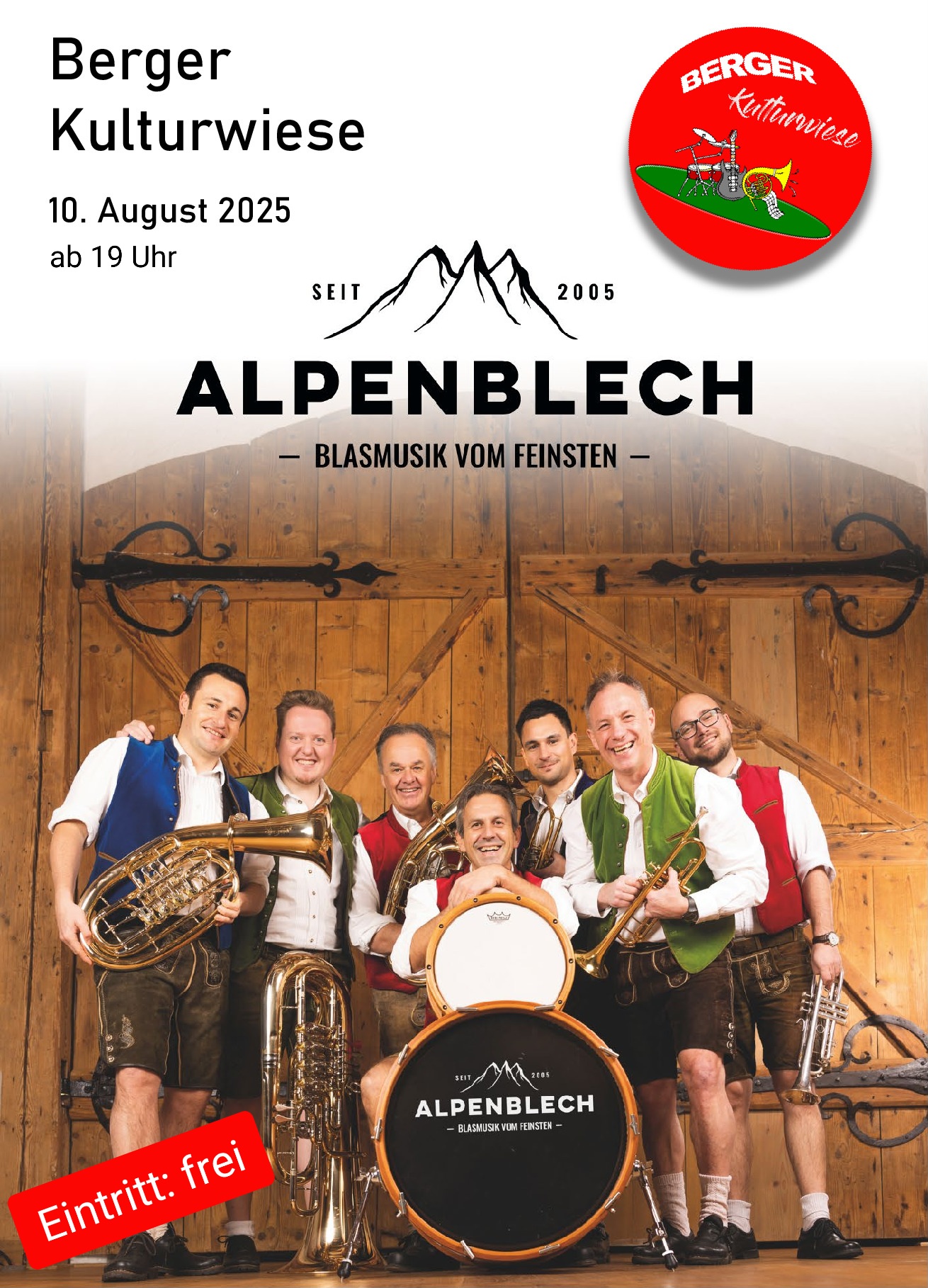 Bergfest2025 Alpenblech Flyer
